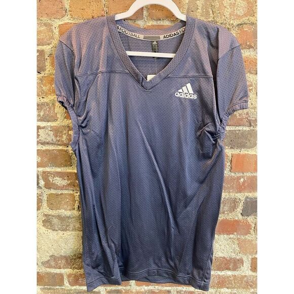 NWT Adidas Onyx/White Football Practice Jersey Size M - Picture 1 of 9